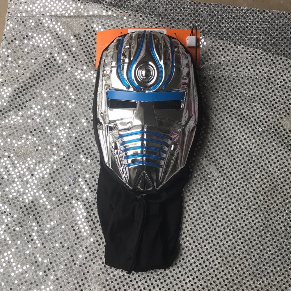 Light Up Cyborg Mask